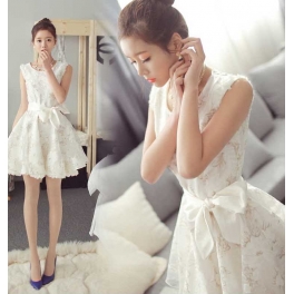 dress wanita import D4470