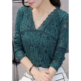 blouse brukat korea T3987