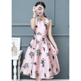 midi dress korea D4510