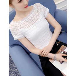 blouse brukat korea T4017