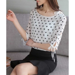 blouse korea T4043