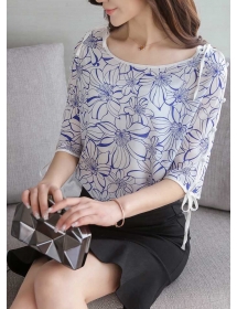 blouse korea T4044