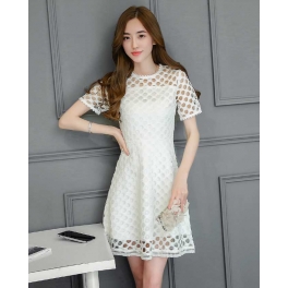 dress korea D4527