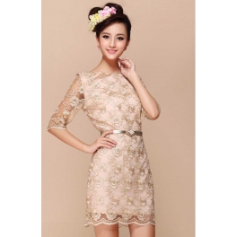 dress korea D4528