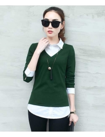 blouse korea T4074