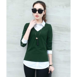 blouse korea T4074