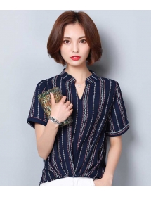 blouse v-neck import T4077