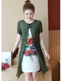 dress korea D4571