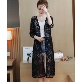 cardigan brukat T4122