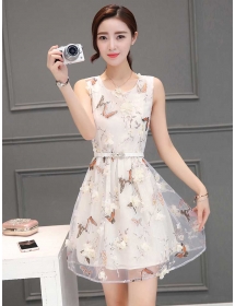 dress korea D4586