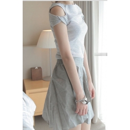 dress wanita korea D825