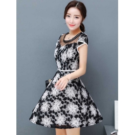 dress korea D4596