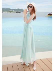 long dress chiffon D4617