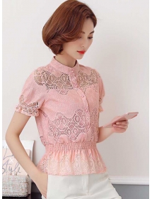 blouse brukat korea T4170