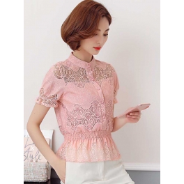 blouse brukat korea T4170