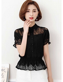 blouse brukat korea T4172