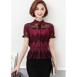 blouse brukat korea T4173