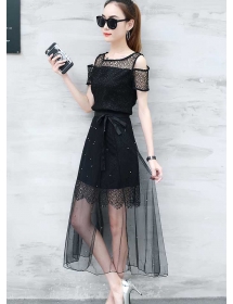 dress korea D4631