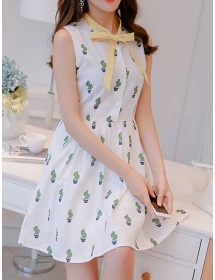 dress wanita import D4644