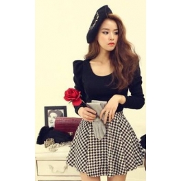 dress korea import D831