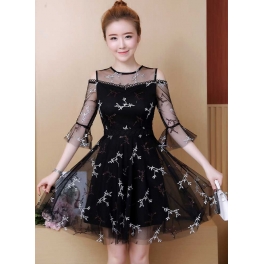 dress korea D4654