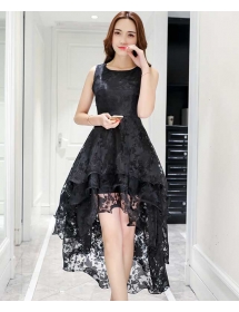 dress pesta korea D4663