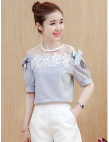 blouse korea T4206