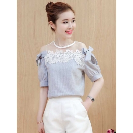 blouse korea T4206