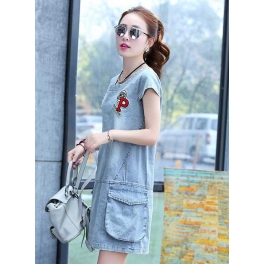 dress denim D4689