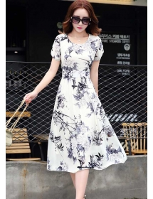 midi dress D4691