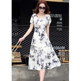 midi dress D4691