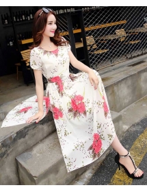 midi dress D4692