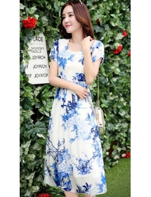 midi dress D4693