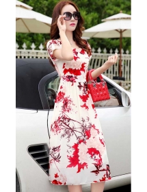 midi dress D4696