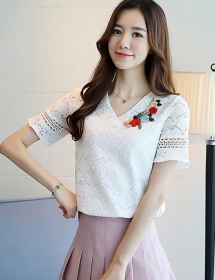 blouse korea T4237