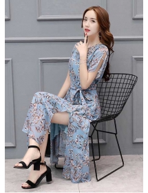 midi dress chiffon D4713