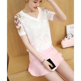 blouse korea T4250