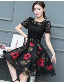 dress korea D4746