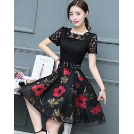 dress korea D4746