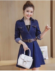 dress denim D4751