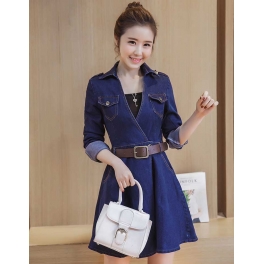 dress denim D4751