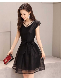 dress wanita import D4755