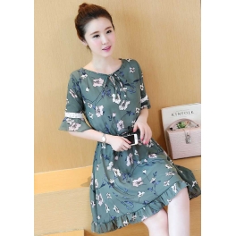 dress wanita import D4768