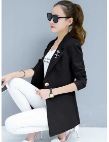 blazer wanita korea T4285