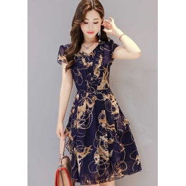 dress korea D4781