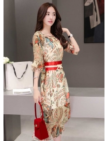 midi dress import D4784