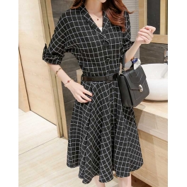 dress wanita import D4796