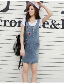 dress denim D4809