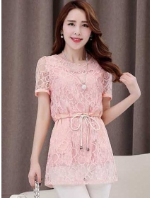 blouse brukat korea T4320