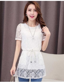 blouse brukat korea T4321